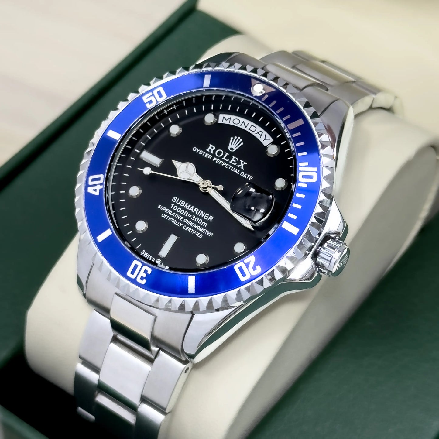 ROLEX SUBMARINER LUMINISCENCIA ESTUCHE