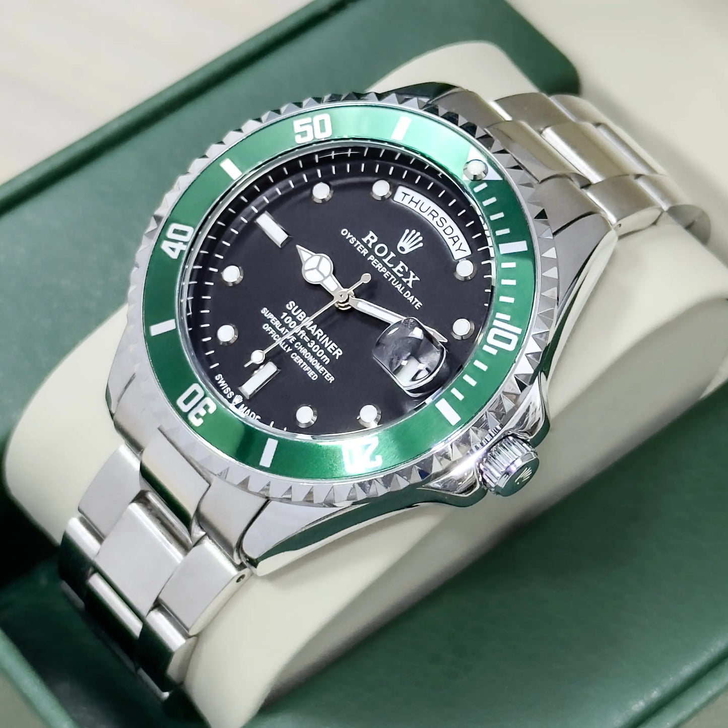 ROLEX SUBMARINER LUMINISCENCIA ESTUCHE