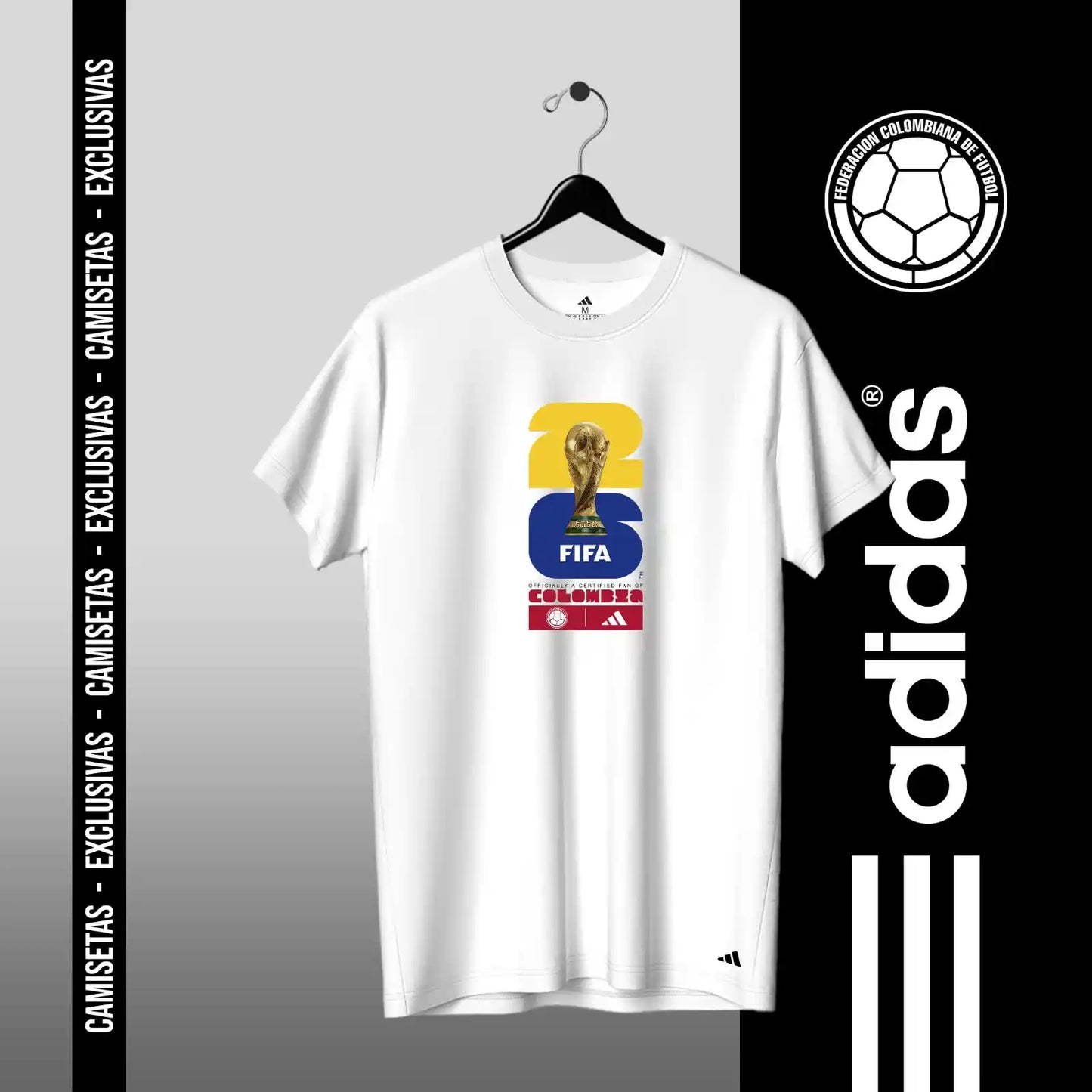 Camiseta Selección Colombia 1.1 - Adidas.